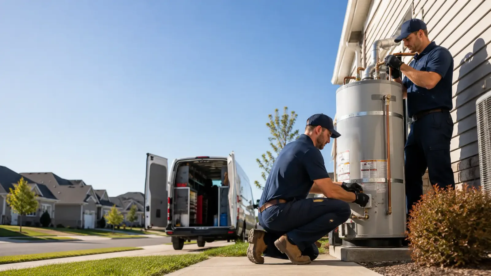 Water Heater Installation in Amonate, VA